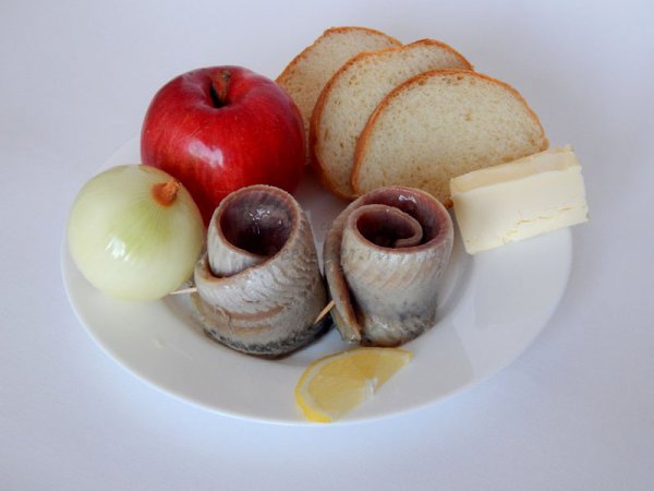 Ингредиенты для приготовления форшмака