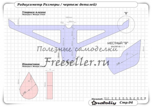 Радиусометр своими руками