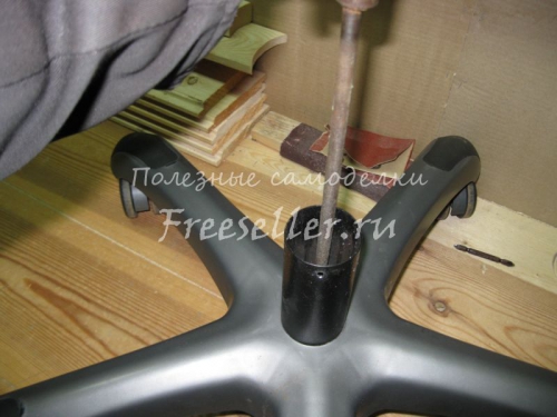 Бюджетный ремонт компьютерного кресла