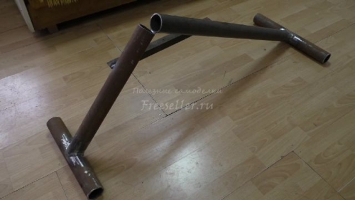 Процесс изготовления скамьи для жима 180,90,45