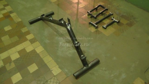 Процесс изготовления скамьи для жима 180,90,45