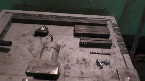 Процесс изготовления скамьи для жима 180,90,45