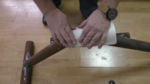 Процесс изготовления скамьи для жима 180,90,45