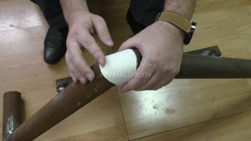 Процесс изготовления скамьи для жима 180,90,45