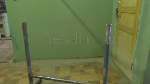 Процесс изготовления стойки для штанги своими руками