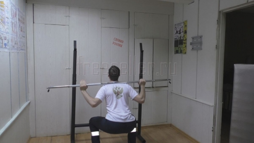 Стойка для штанги своими руками