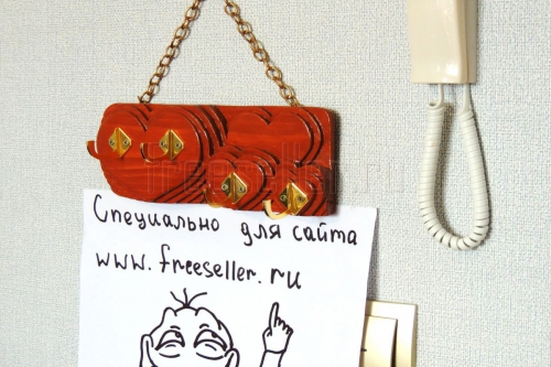 Ключница- сердце своими руками