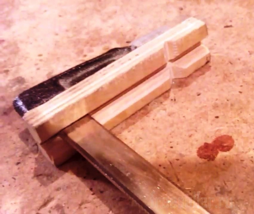 Накладки на струбцину из фанеры своими руками