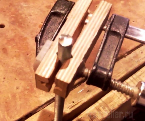 Накладки на струбцину из фанеры своими руками