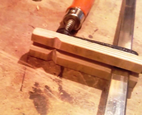 Накладки на струбцину из фанеры своими руками