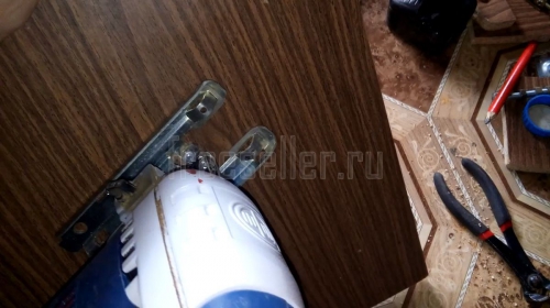 Процесс изготовления бизиборда своими руками