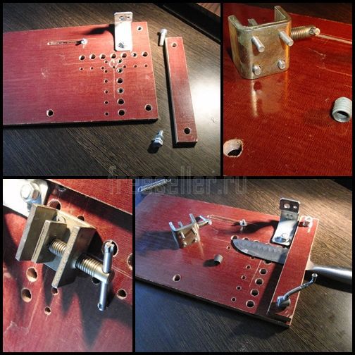 Самодельная стойка для мини-шлифмашинки