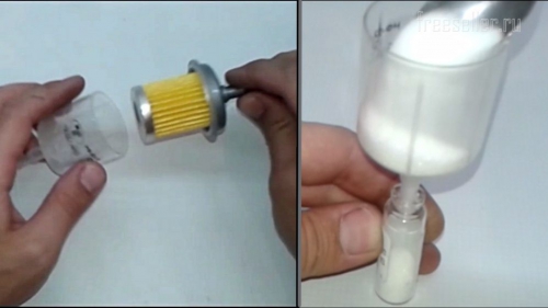 Мини воронка для маленьких пузырьков