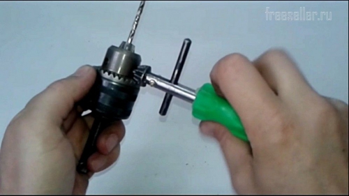 Модернизированный ключ для патрона электродрели