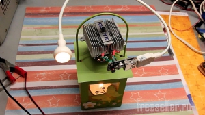 Простейший термоэлектрический генератор работающий от свечи