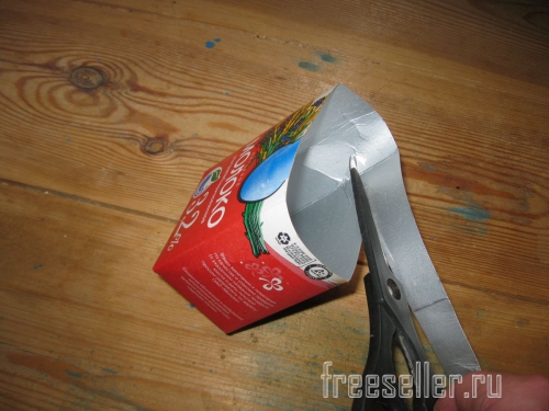 Изготовление контейнеров для заморозки ягод из пакетов TetraPack