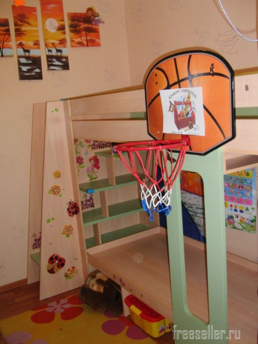 Детская двухъярусная кровать своими руками