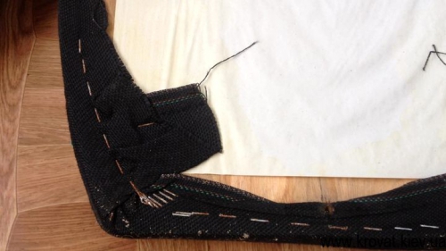 Разборка офисного стула для перетяжки