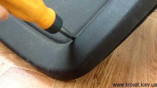 Разборка офисного стула для перетяжки