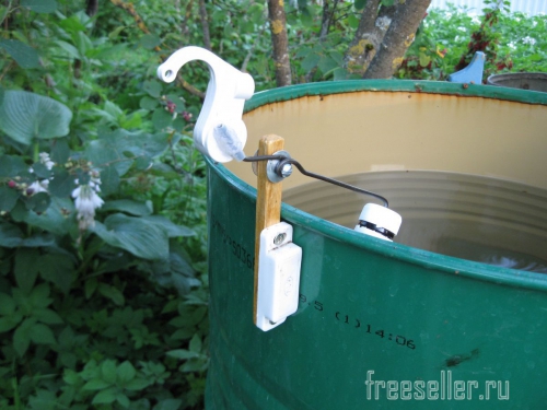 Доработка звукового датчика наполнения бочки водой