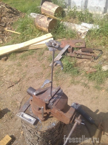 Цветы из металла своими руками