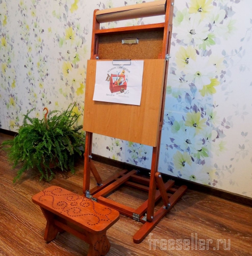 Детский мольберт-трансформер своими руками