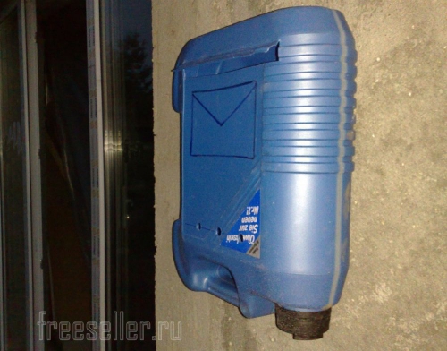 Почтовый ящик из пластиковой канистры своими руками