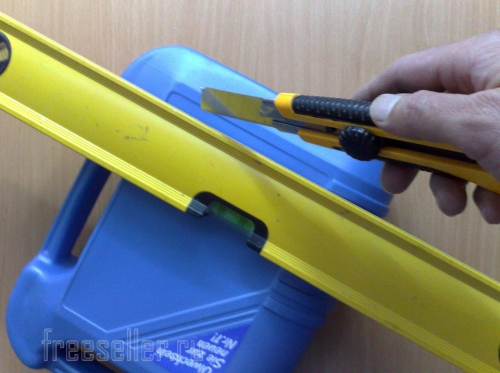 Изготовление почтового ящика из пластиковой канистры