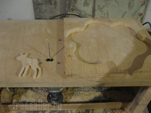 Изделие выпленное на самодельном лобзиковом станке