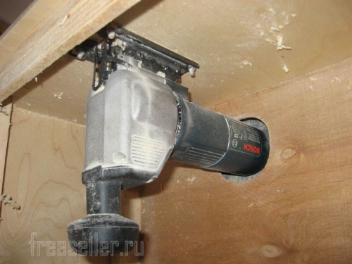 Процесс изготовления лобзикового станка из ручного лобзика