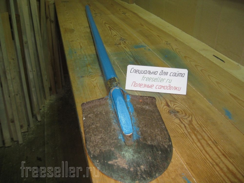 Самодельные рукоятки для лопат и других садовых инструментов