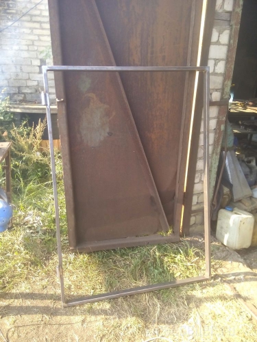 Калитка с элементами ковки - ручная работа