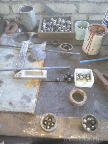 Калитка с элементами ковки - ручная работа