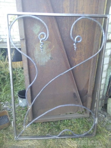 Калитка с элементами ковки - ручная работа