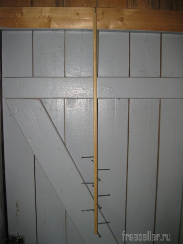 Самодельное устройство для доставания сена с чердака