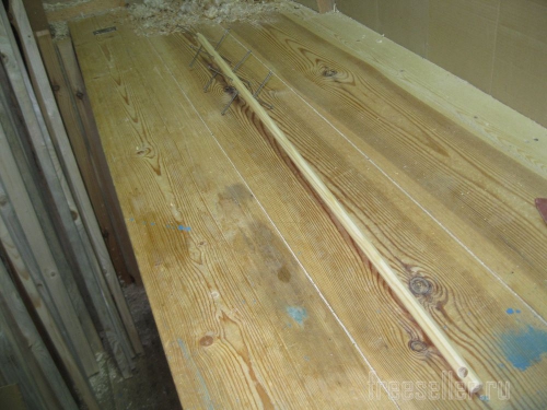 Процесс изготовления самодельного устройства для доставания сена с чердака