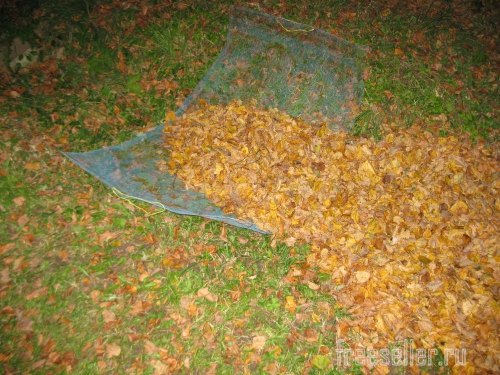 Устройство для переноски опавших листьев своими руками