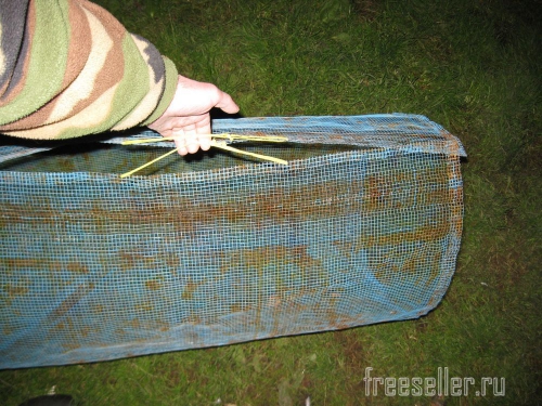 Устройство для переноски опавших листьев своими руками