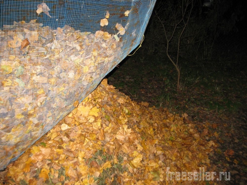 Устройство для переноски опавших листьев своими руками