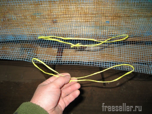 Процесс изготовления приспособления для переноса опавших листьев