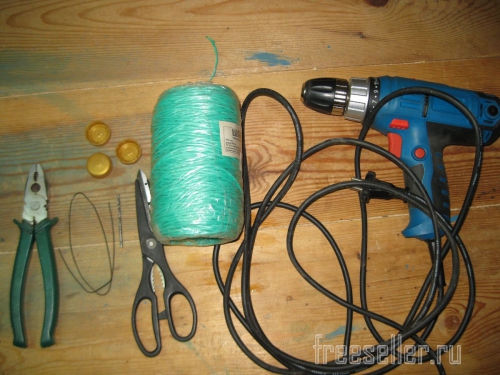 Материалы и инструменты для воплощения идеи