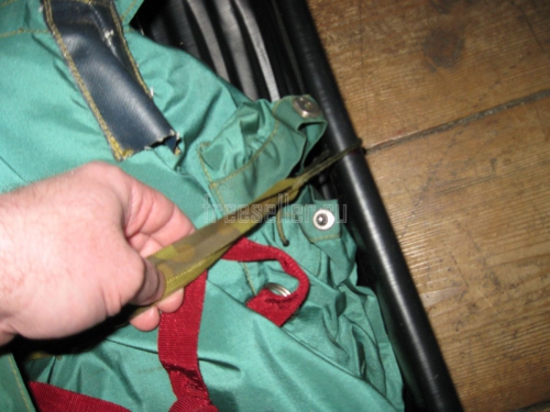 Комбинация рюкзака с санками для зимних походов и рыбалки