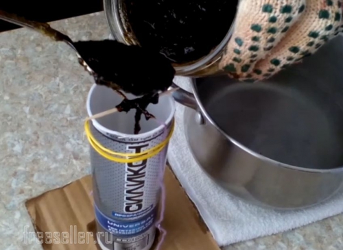 Свечка из натурального воска своими руками