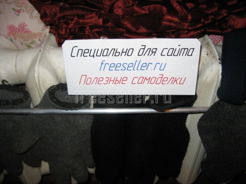 Процесс изготовления сушилки на батарею из проволоки