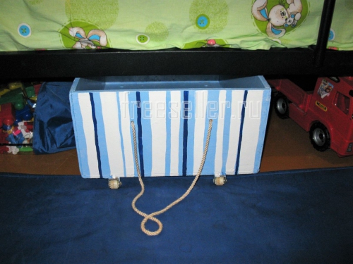 Ящик для игрушек своими руками