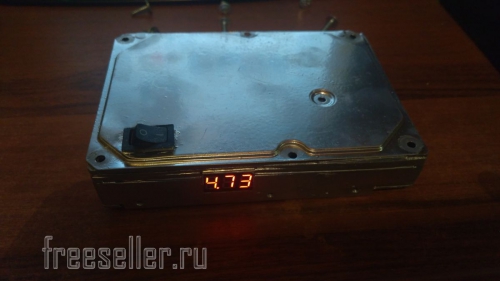 Самодельный PowerBank в корпусе от жёсткого диска.