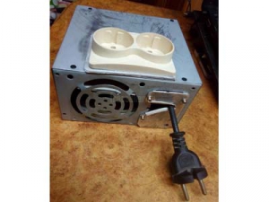 Удлинитель самосматывающийся из ненужных вещей