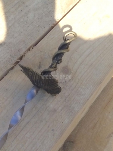 Самодельные шампура с кованными ручками