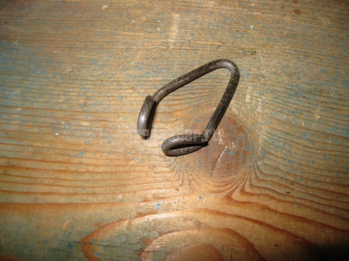 Процесс изготовления проволочных застежек для сетки Рабица