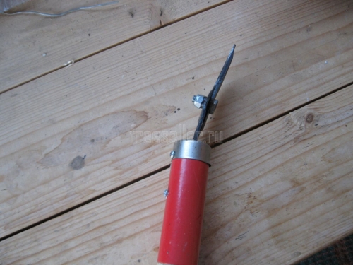 Очень простая, но полезная доработка сучкореза